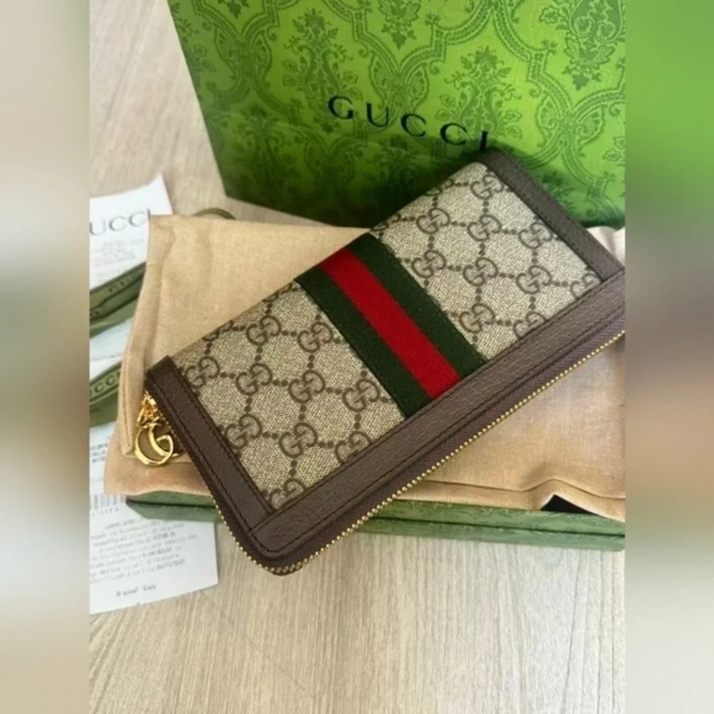 Gucci Ophidia Zip Around Wallet - Picture 4 of 8